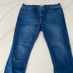 Loft Outlet Dark Blue Modern Skinny Jean